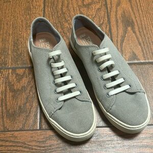 TOMS Gray Canvas Sneakers